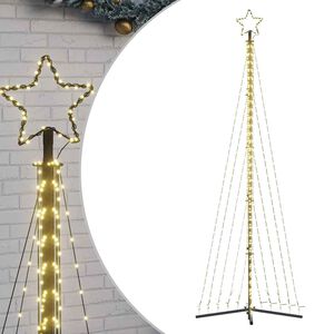vidaXL LED juletre 495 LEDs Varm Hvit 300,5 cm