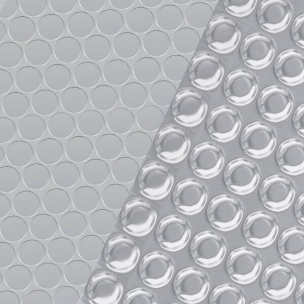 vidaXL Bassengtrekk s&oslash;lv 300 cm PE