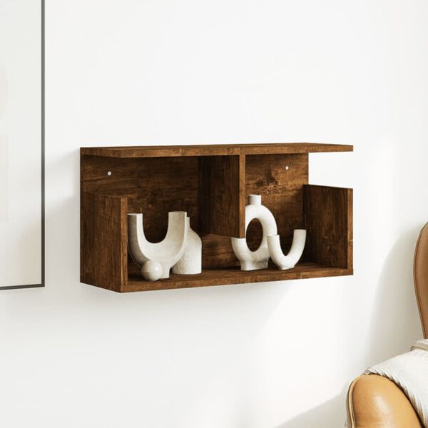 vidaXL Veggskap 60x20x30 cm r&oslash;kt eik konstruert tre