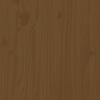 vidaXL Barkrakker 2 stk honningbrun 40x36x75 cm heltre furu