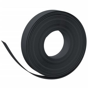 vidaXL Hagekant svart 10 m 10 cm polyetylen