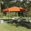 vidaXL Canopy telt Oransje 290 x 290 x 251 cm stoff