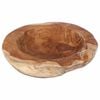 vidaXL Fruktbolle JEPARA &Oslash; 30 cm Massivt Teaktre Rund Teak brun