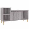 vidaXL TV-benk gr&aring; sonoma 100x35x55 cm konstruert tre