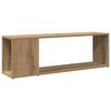 vidaXL TV-benk artisan eik 100x24x32 cm konstruert tre