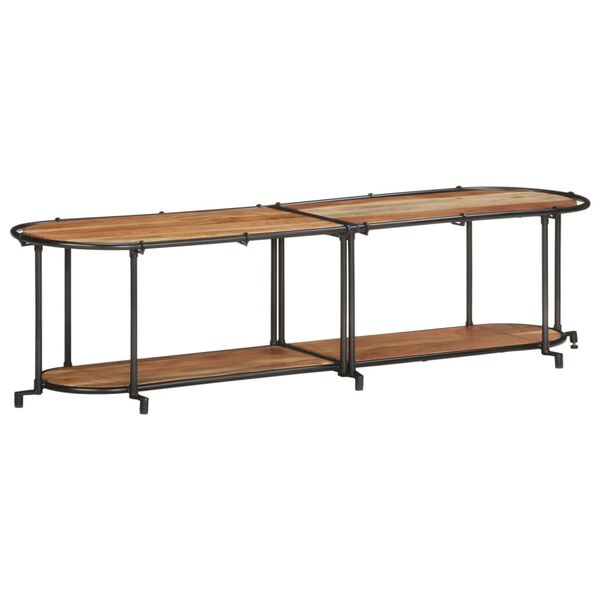 vidaXL TV-benk 160x42x40 cm heltre akasie