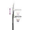 vidaXL Basketballstativ hvit 258-363 cm polyeten