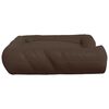 vidaXL Hundesofa med puter brun 89x75x19 cm oxford-stoff