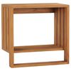 vidaXL Vegghengt h&aring;ndklestativ 35x20x35 cm heltre teak