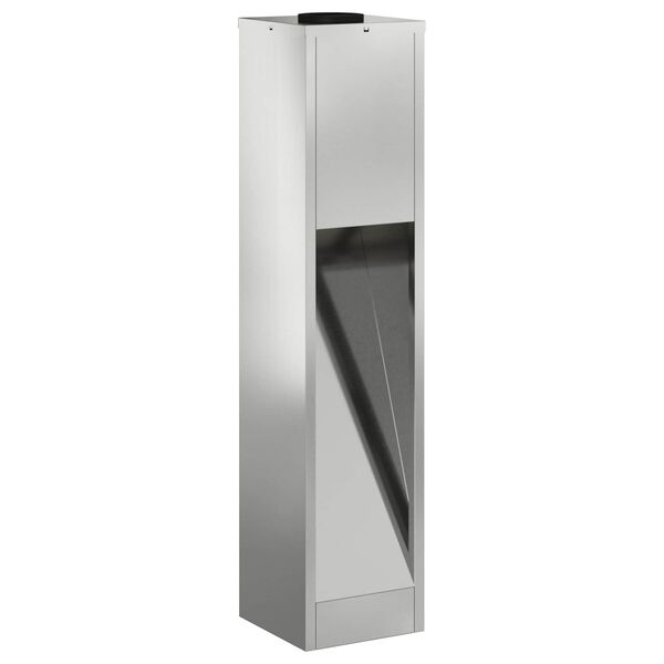 vidaXL Solcelle LED Stibelys 2 pcs Galvanisert Galvanisert