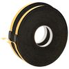 vidaXL Selvklebende skum tape 2 stk. Svart 10mm x 10m CR skum