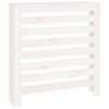 vidaXL Radiatordeksel hvit 79,5x19x84 cm heltre furu