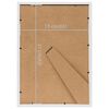 vidaXL Fotorammekollasje for bord 3 stk hvit 15x21 cm MDF