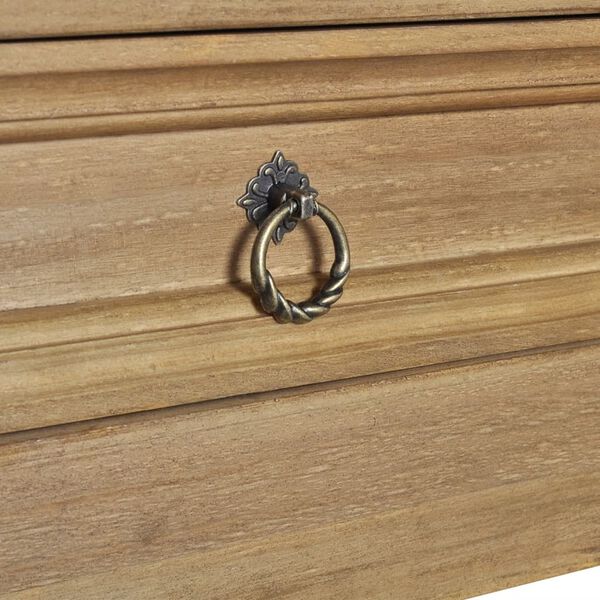 vidaXL Salongbord med skuff meksikansk furu