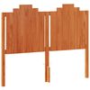 vidaXL Hodegavl voksbrun 135 cm heltre furu