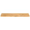 vidaXL Bordplate med naturlig kant 100x30x2,5 cm heltre mango