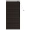 vidaXL Venetiansk persienne M&oslash;rk brun 70 x 160 cm 35 mm