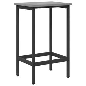 vidaXL Barstol Gr&aring; Sonoma 40 x 32 x 64 cm Konstruert tre