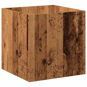 vidaXL Plantekasse gammelt tre 40x40x40 cm konstruert tre