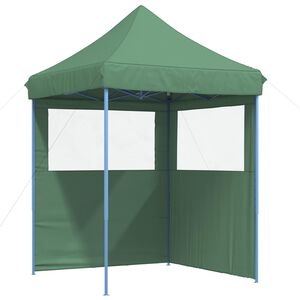 vidaXL Partytelt gr&oslash;nn 200 x 200 x 306 cm Oxford Stoff
