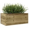 vidaXL Plantekasse 110x60x46 cm impregnert furu