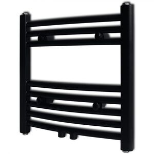 Radiator h&aring;ndklestativ buet svart 480x480 mm