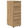 vidaXL Oppbevaringsskap Artisan Eik 40 x 48 x 105 cm Konstruert tre