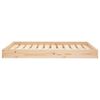 vidaXL Hundeseng 101,5x74x9 cm heltre furu