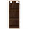 vidaXL Highboard brun eik 34,5x32,5x180 cm konstruert tre