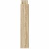 vidaXL Veggskoskap sonoma eik 80x18x90 cm konstruert tre
