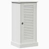 vidaXL Baderomsskap VIGO antikk hvit 37 x 34 x 80 cm Heltre furu