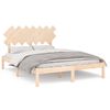vidaXL Sengeramme 140x190 cm heltre
