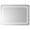 vidaXL Baderomsspeil med LED 50x70 cm