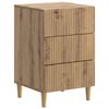 vidaXL Nattbordskap Artisan eik 43 x 41 x 66,5 cm Konstruert tre