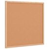 vidaXL korkplate med massiv fururamme 40x40 cm