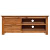 vidaXL TV-benk 100x30x40 cm heltre teak