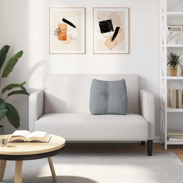 vidaXL Bakputen Lysegrå 45 x 24 x 50 cm stoff