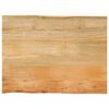 vidaXL Bordplate 70x60x3,8 cm naturlig kant heltre mango