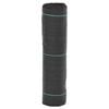 vidaXL Ugressmembran svart 0,5x100 m PP