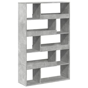 vidaXL Romdeler betonggr&aring; 100x33x156,5 cm konstruert tre