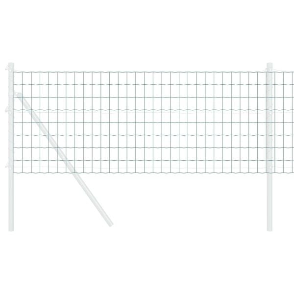 vidaXL Euro gjerde grønn 0.6 x 10 m PVC-belagt jern