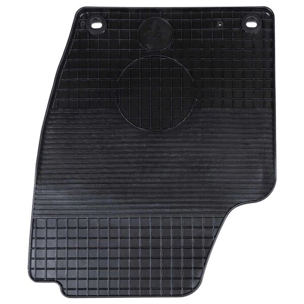 vidaXL Bilmatte 4 pcs Svart passer til VW POLO 2001-2009 NS Gummi