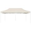 vidaXL Profesjonelt foldbart festtelt aluminium 6x3 m krem