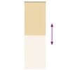 vidaXL Rullegardin lystette 70x210 cm stoff bredde 65,7 cm polyester