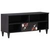 vidaXL Oppbevaringsskap Flerfarget 100 x 33,5 x 46 cm Massiv mango tre