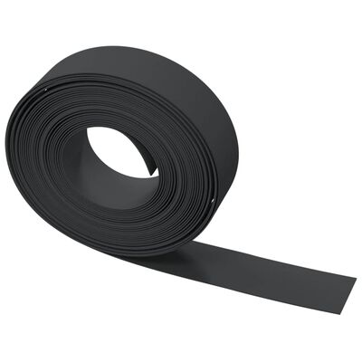 vidaXL Hagekant svart 10 m 15 cm polyetylen