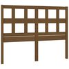 vidaXL Sengegavl honningbrun 185,5x4x100 cm heltre furu