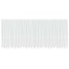 vidaXL Blondegardin Hvit 140 x 600 cm Polyester