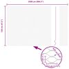 vidaXL Gjerdep&aring;le Gr&aring; 25 x 1,2 m (25 mm maske) St&aring;l