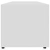 vidaXL TV-benk hvit 120x34x30 cm konstruert tre